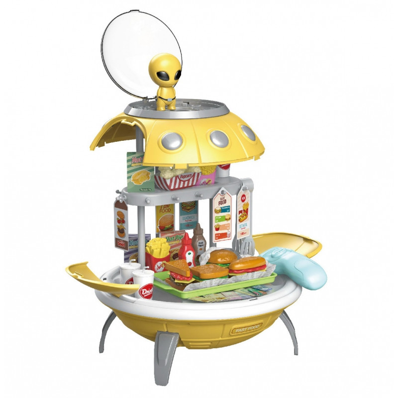 WOOPIE Sklep Fast Food 3in1 kuprinė NSO projektorius 60 vnt.