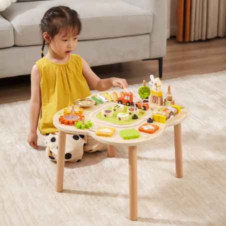 VIGA PolarB stalo edukacinio stalo užsiėmimai Piramidės cimbolai Montessori sensoriniai