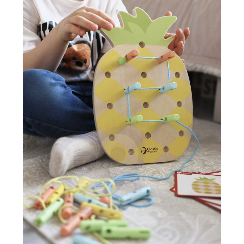 CLASSIC WORLD Деревянные продеватели для ананасов, 21 шт.