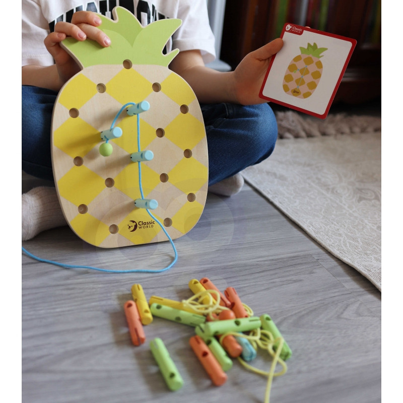 CLASSIC WORLD Деревянные продеватели для ананасов, 21 шт.