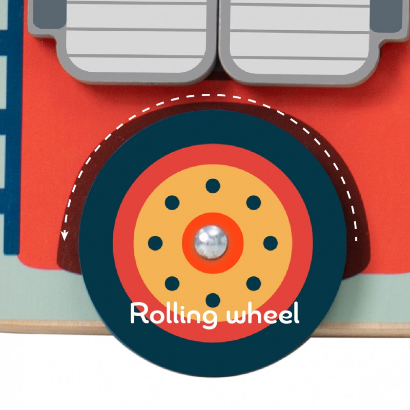 CLASSIC WORLD Tablica Manipulacyjna Wielofunkcyjna 6w1 Straż