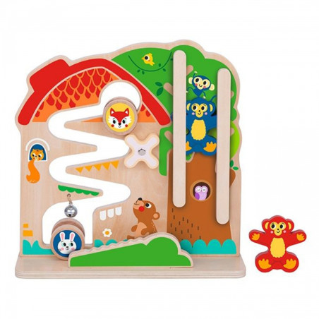 TOOKY TOY medinis edukacinis žaidimas Montessori "Labirintas" TOOKY TOY medinis edukacinis žaidimas Montessori "Labirintas"