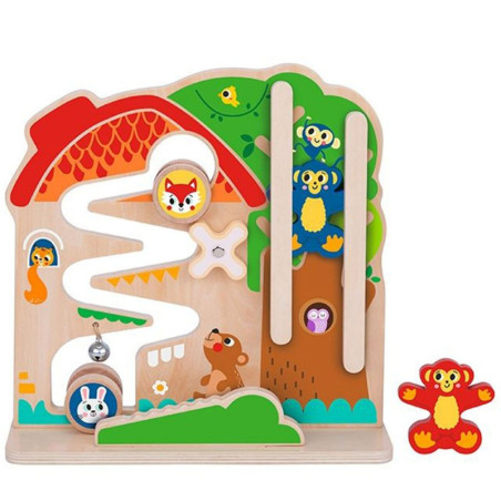 TOOKY TOY medinis edukacinis žaidimas Montessori "Labirintas" TOOKY TOY medinis edukacinis žaidimas Montessori "Labirintas"