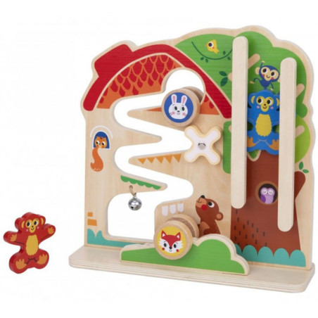 TOOKY TOY medinis edukacinis žaidimas Montessori "Labirintas" TOOKY TOY medinis edukacinis žaidimas Montessori "Labirintas"