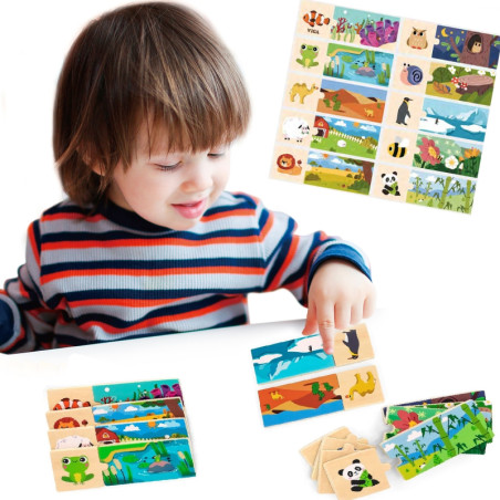 VIGA gyvūnų dėlionė dėlionė