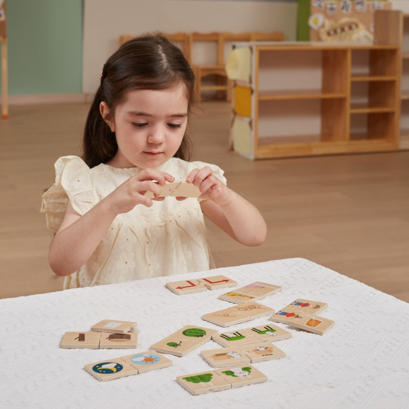 VIGA medinės dėlionės priešingybės