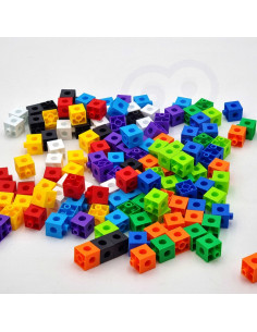 WOOPIE matematinis dėlionės žaidimas Statybiniai blokai + formulės 148 vnt. 2