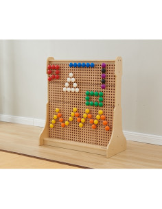 MASTERKIDZ Цветные большие колышки для STEM-доски, 64 шт. - 8 цветов 2