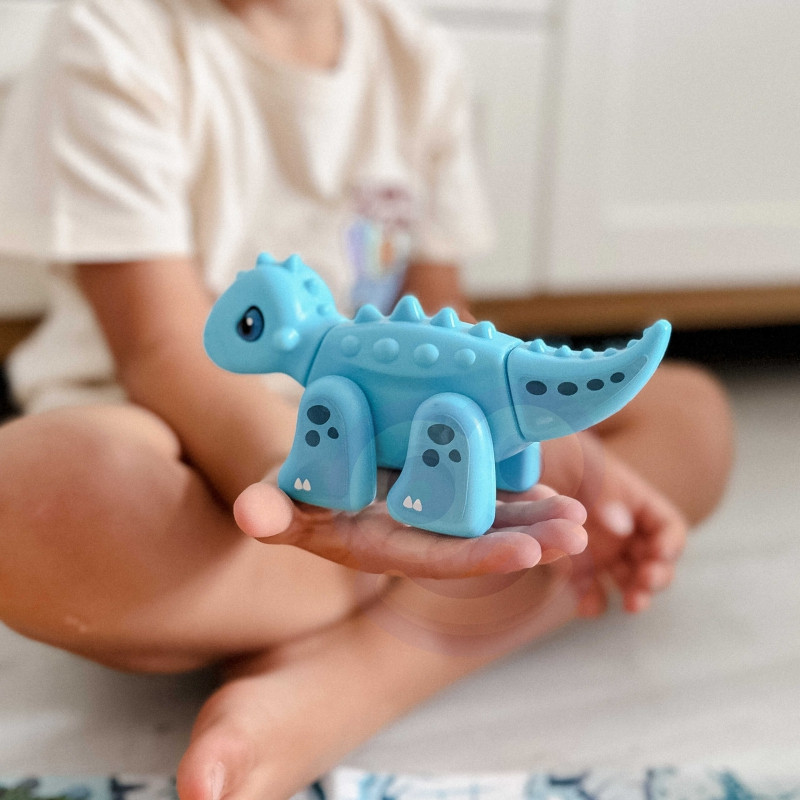 WOOPIE 2-в-1 Конструктор Настольная игра «Динозавры» + 46 кубиков