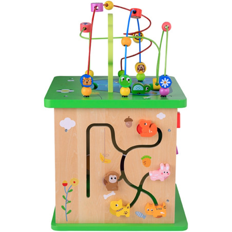 TOOKY TOY mokomasis kubų rūšiavimo įrenginys Labirintas susipynę gyvūnai TOOKY TOY mokomasis kubų rūšiavimo įrenginys Labirintas susipynę gyvūnai