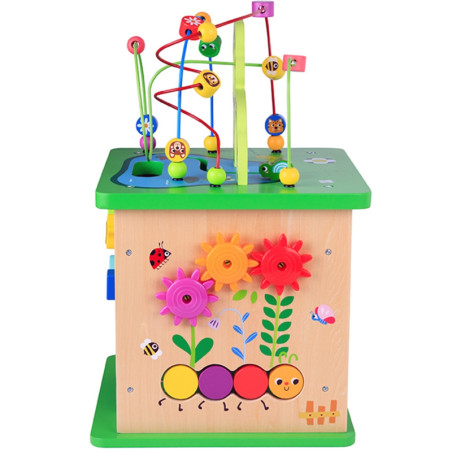 TOOKY TOY mokomasis kubų rūšiavimo įrenginys Labirintas susipynę gyvūnai TOOKY TOY mokomasis kubų rūšiavimo įrenginys Labirintas susipynę gyvūnai