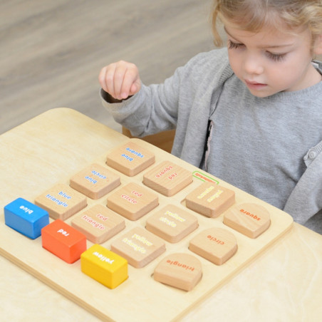 MASTERKIDZ mokomosios lentos rūšiavimo formos ir spalvos MASTERKIDZ mokomosios lentos rūšiavimo formos ir spalvos