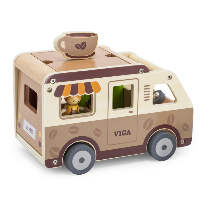 VIGA Food Truck mediniai automobilių kavinės konditerijos gaminiai
