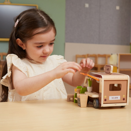 VIGA Food Truck mediniai automobilių kavinės konditerijos gaminiai