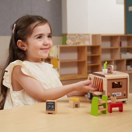 VIGA Food Truck mediniai automobilių kavinės konditerijos gaminiai