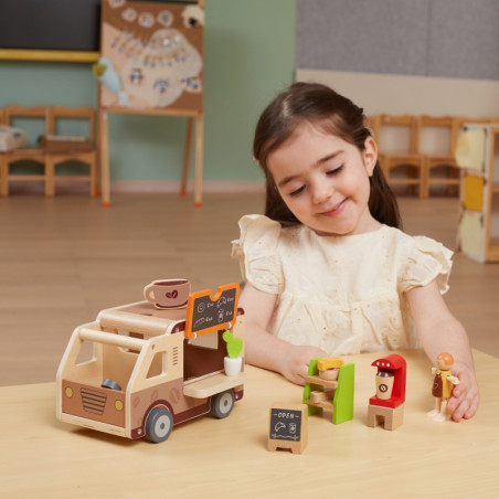 VIGA Food Truck mediniai automobilių kavinės konditerijos gaminiai