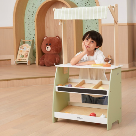 VIGA PolarB medinis parodų stendas Kioskas