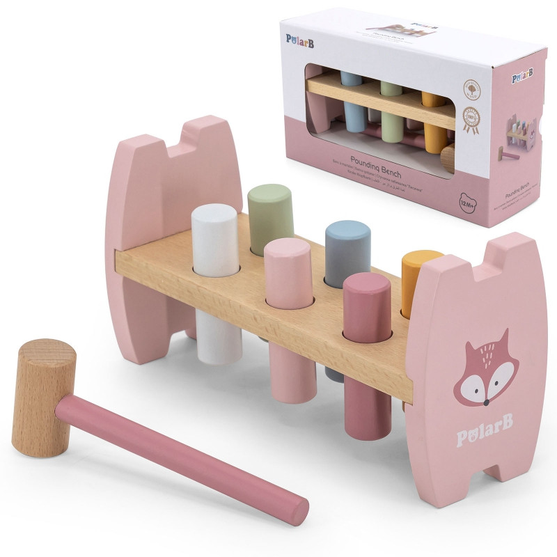 VIGA PolarB medinis perforatorius Fox Montessori