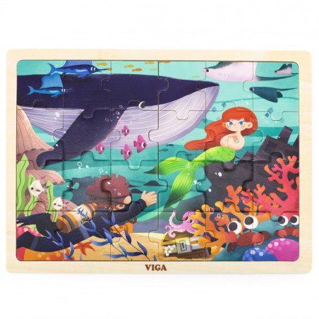 VIGA dėlionė „Jūros paslaptys“ 24 dalių