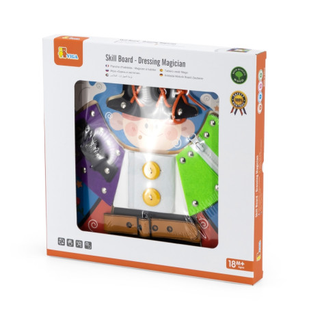 VIGA edukacinė įgūdžių ugdymo lenta "Aprenk Magą"