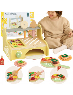 CLASSIC WORLD Medinė picos orkaitė Pizza 3+ FSC