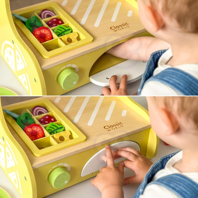 CLASSIC WORLD Wooden Pizza Oven Oven Pizza 3+ FSC