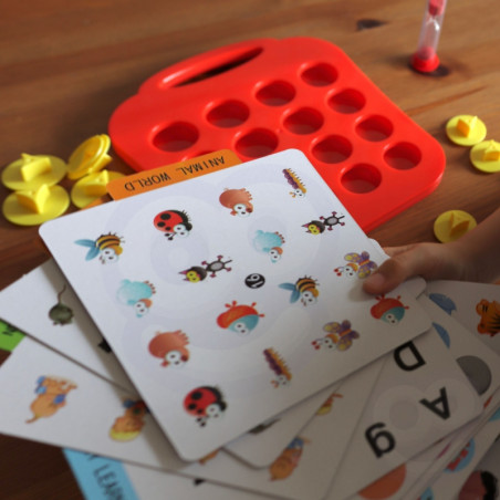 WOOPIE atminties dėlionės žaidimas pora iki laiko 3+