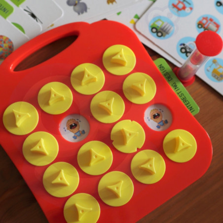 WOOPIE atminties dėlionės žaidimas pora iki laiko 3+