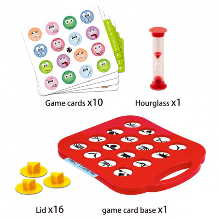 WOOPIE atminties dėlionės žaidimas pora iki laiko 3+