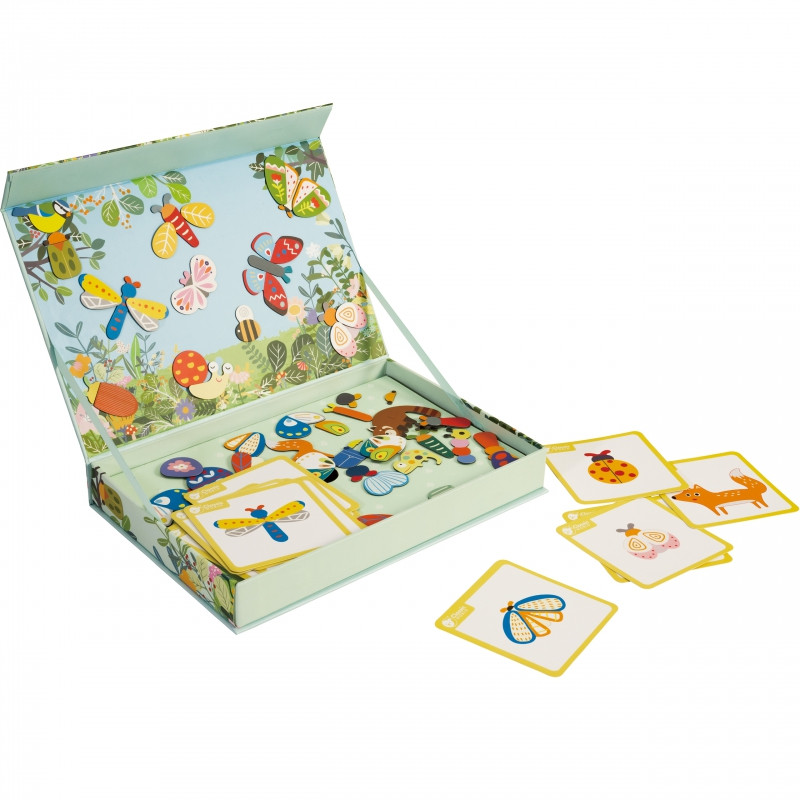 CLASSIC WORLD Магнитный пазл Животные Настольные кубики Пазл Память 66 шт.