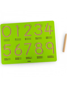 VIGA grafomotorinės diagramos skaitmenys Mokymasis rašyti