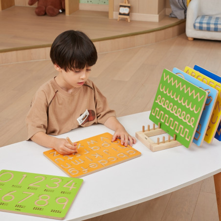 Образцы графомоторной доски VIGA для обучения письму