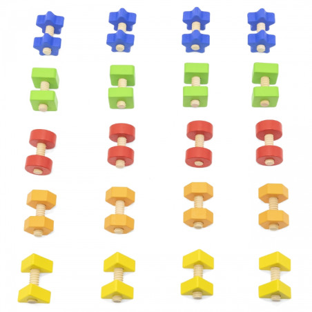 VIGA veržlės ir varžtai tinka ir susuka arkadinį žaislą