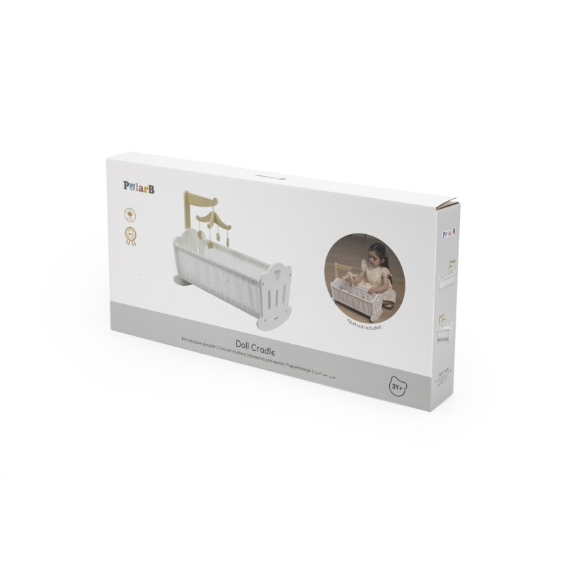 VIGA PolarB medinis lėlių lopšelis