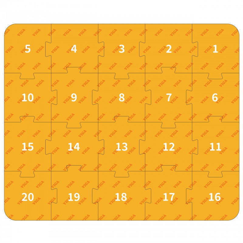 Деревянный набор VIGA «Строим город» с кубиками и фигурками