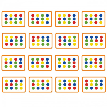 VIGA dėlionės žaidimas atkurti Montessori spalvas ir figūras