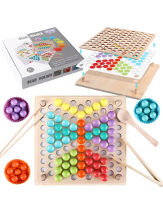 WOOPIE Разноцветные шарики Монтессори-головоломка-сортировщик 2