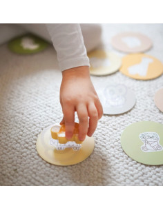 WOOPIE GREEN Paslapčių dėžutė liesk ir atpažink FSC 2