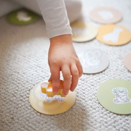 WOOPIE GREEN Paslapčių dėžutė liesk ir atpažink FSC