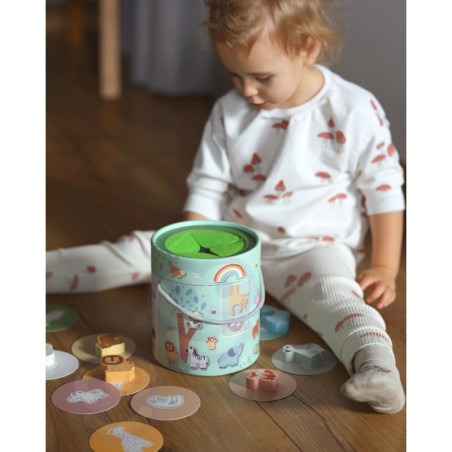 WOOPIE GREEN Paslapčių dėžutė liesk ir atpažink FSC