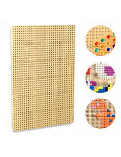 Настенная панель для творчества MASTERKIDZ STEM Science Board 120x80 см без монтажной панели