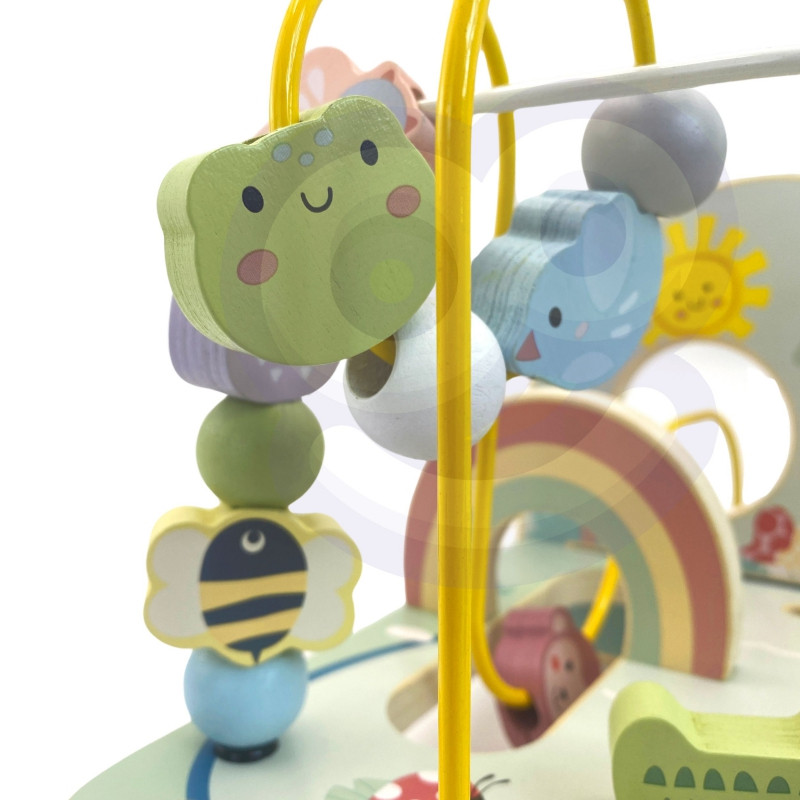 TOOKY TOY Деревянный моторный лабиринт-петля для леса