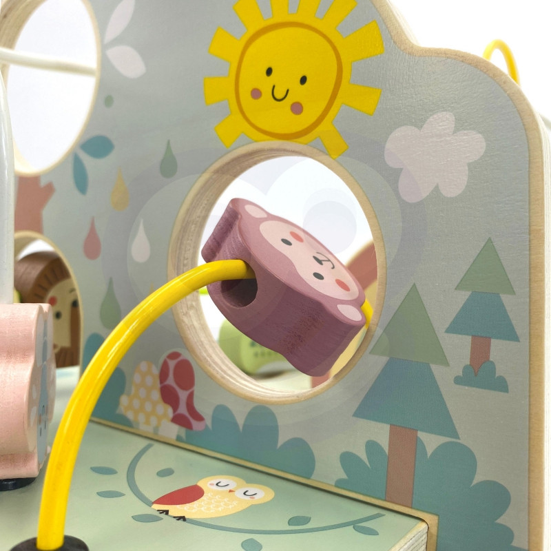 TOOKY TOY Деревянный моторный лабиринт-петля для леса