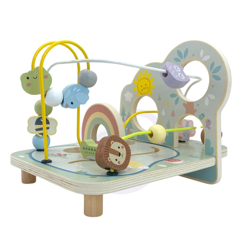 TOOKY TOY Деревянный моторный лабиринт-петля для леса