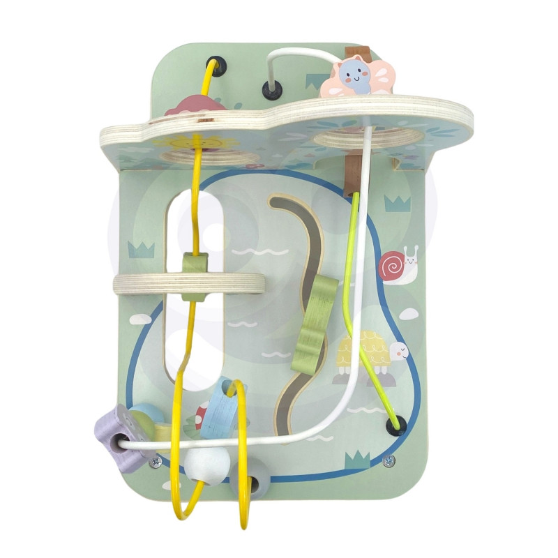 TOOKY TOY Деревянный моторный лабиринт-петля для леса