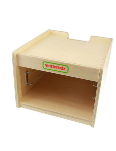 МАСТЕРДКИЗ Малый шкаф для хранения удобных развивающих досок на 3 доски