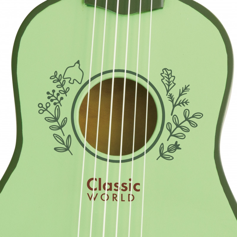 CLASSIC WORLD Vintage medinė gitara vaikams 3+