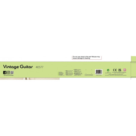 Деревянная винтажная гитара CLASSIC WORLD для детей 3+