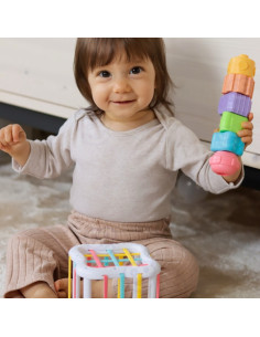 TOOKY TOY Box XXL Montessori edukacinė dėžutė 5in1 sensorinė 11-12 mėnesių 2
