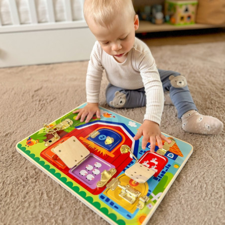 TOOKY TOY edukacinė žaidimo lenta "Pilies ūkis"